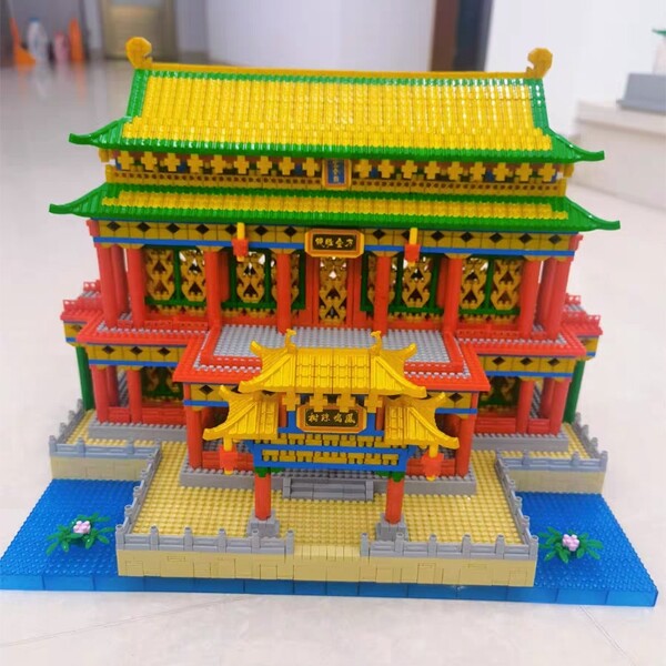 Lezi 8206-8209 Ancient Summer Palace