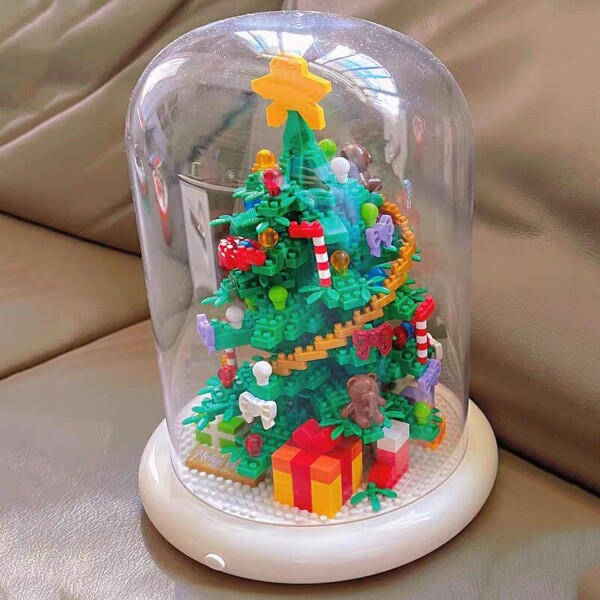 Wise Hawk 2718 Christmas Tree with Music LED Light in Display Cover