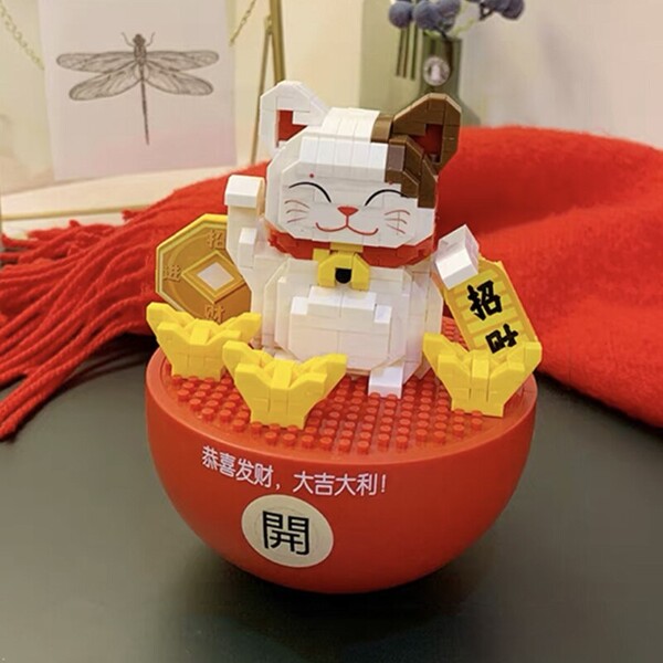 Wise Hawk 2724 Fortune Cat Tumbler
