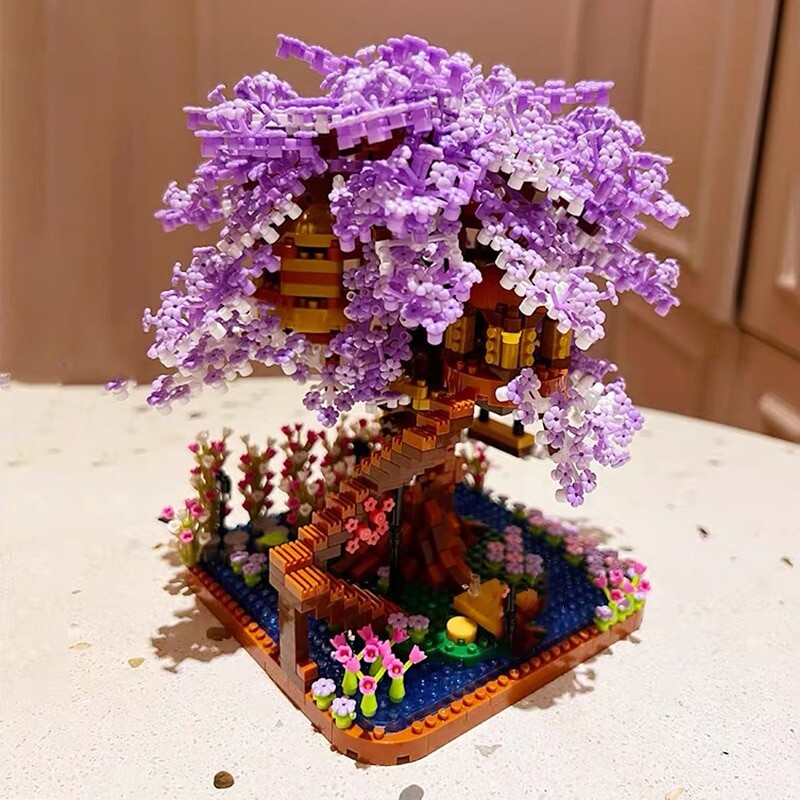 ZRK 7855 Purple Sakura Tree House