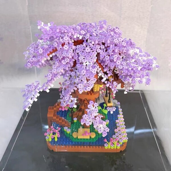 ZRK 7855 Purple Sakura Tree House