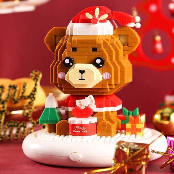 WS 2717 Cartoon Merry Christmas Bear Animal LED Light
