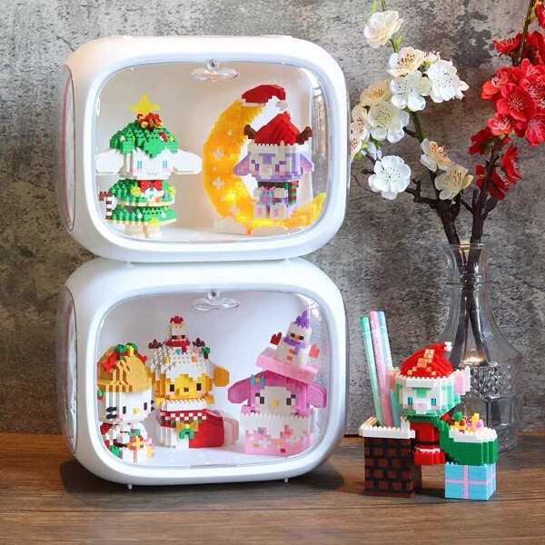 YKO 2186-2191 Winter Merry Christmas Cat Dog Rabbit Snowman
