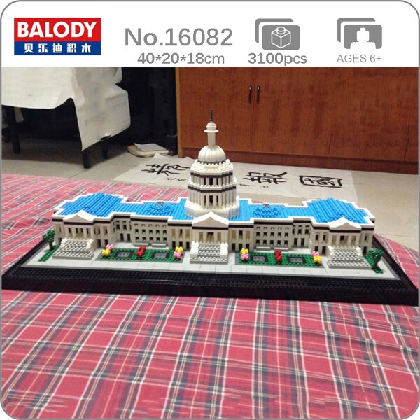 Balody 16082 World Architecture United States Capitol Congress Model