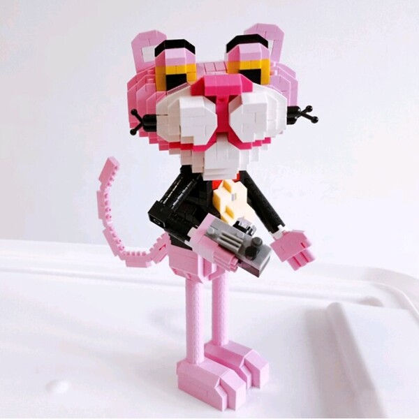 LOZ 9785 Animal World Panther Leopard 2-in-1 Body Can Change Model