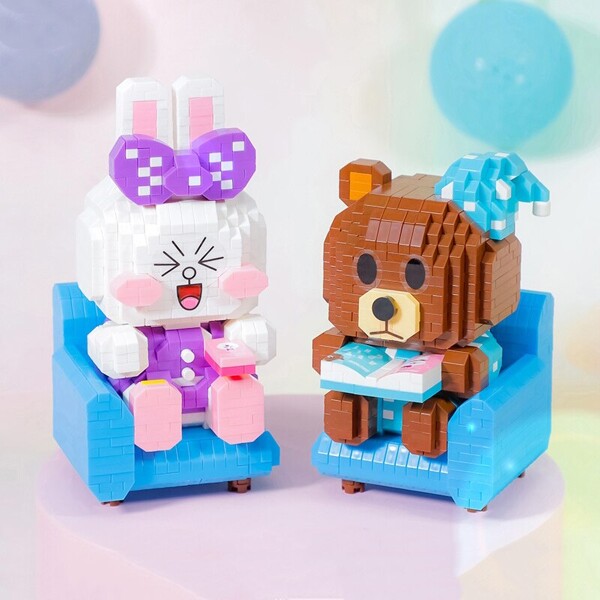 LP 210624 Smile Bear Sofa Chair Book Pajamas Hat Sit