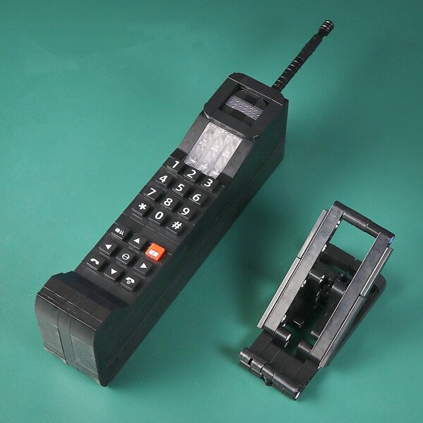 Lezi 00987 Black Mobile Phone Portable Telephone Machine Bracket Model