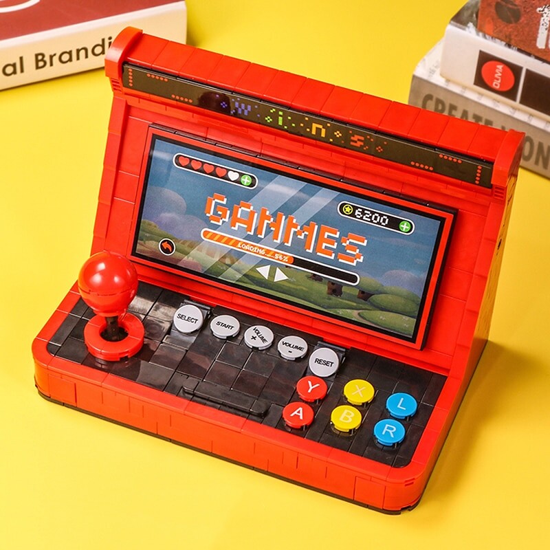Lezi 01026 Desktop Arcade Video Game Console Recreational Machine Model