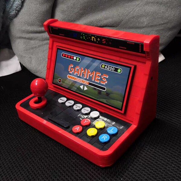 Lezi 01026 Desktop Arcade Video Game Console Recreational Machine Model