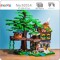 Moyu 92014 Architecture Tree House Forest Cabin Villa Garden Swing