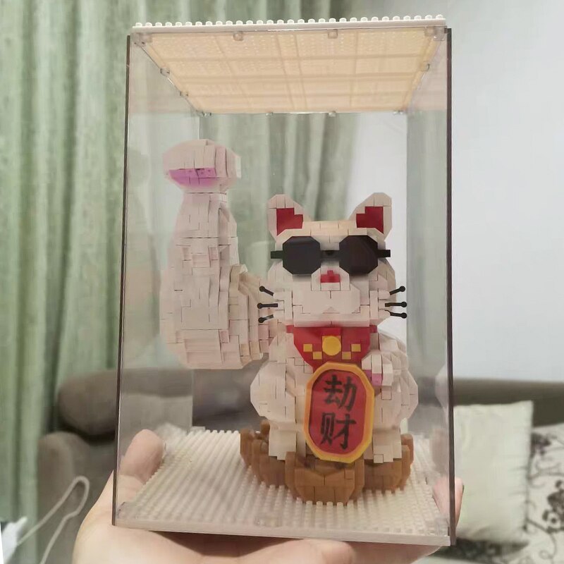 Moyu 97002 Fortune Muscle Lucky Cat Money Pet Animal