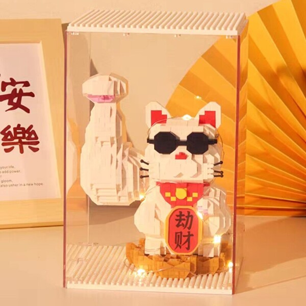 Moyu 97002 Fortune Muscle Lucky Cat Money Pet Animal