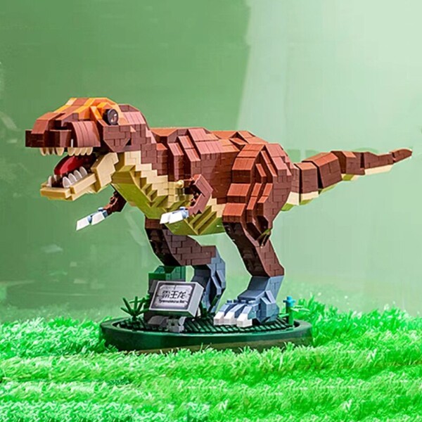 Moyu 91005-91008 Jurassic Tyrannosaurus Rex Pterosaur Spinosaurus Dilophosaurus Dinosaur