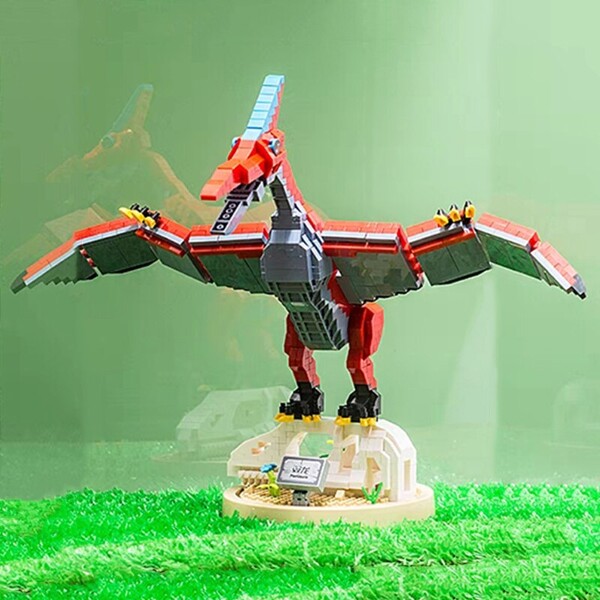 Moyu 91005-91008 Jurassic Tyrannosaurus Rex Pterosaur Spinosaurus Dilophosaurus Dinosaur
