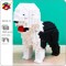 PZX 6618-5 Animal World Old English Sheepdog Dog Pet Doll