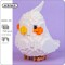 SC 8809-09 Animal World White Parrot Fly Bird Cockatiel Pet Doll
