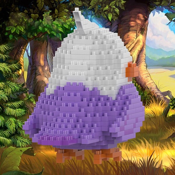 SC 8809-10 Animal World Purple Parrot Fly Bird Cockatiel Pet Doll