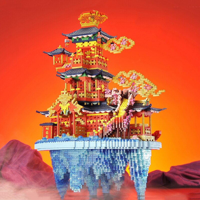 YZ 096 World Architecture Ancient Love Marriage Palace Cloud