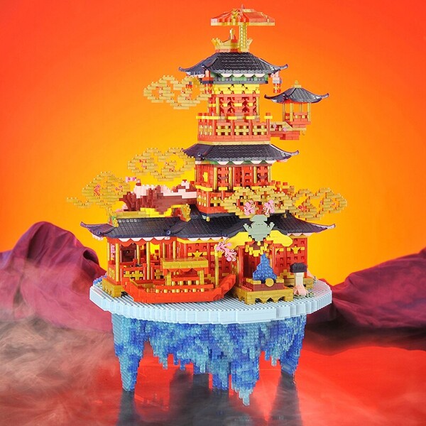 YZ 096 World Architecture Ancient Love Marriage Palace Cloud