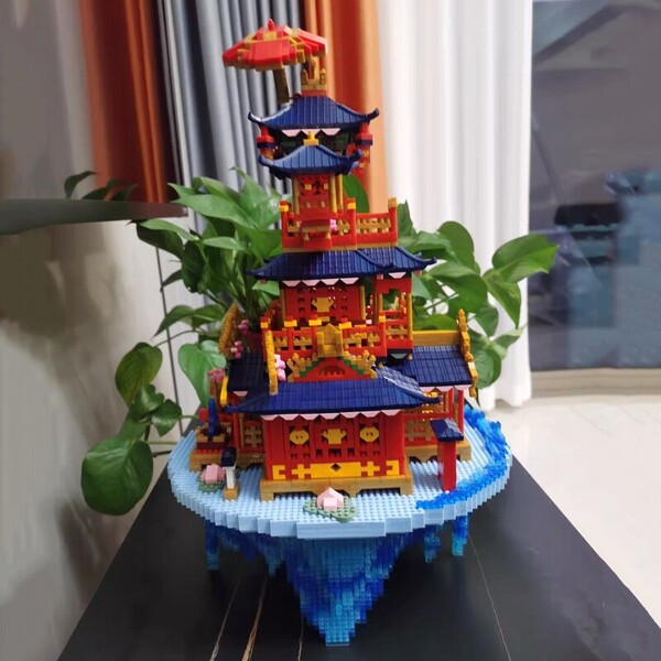 YZ 096 World Architecture Ancient Love Marriage Palace Cloud
