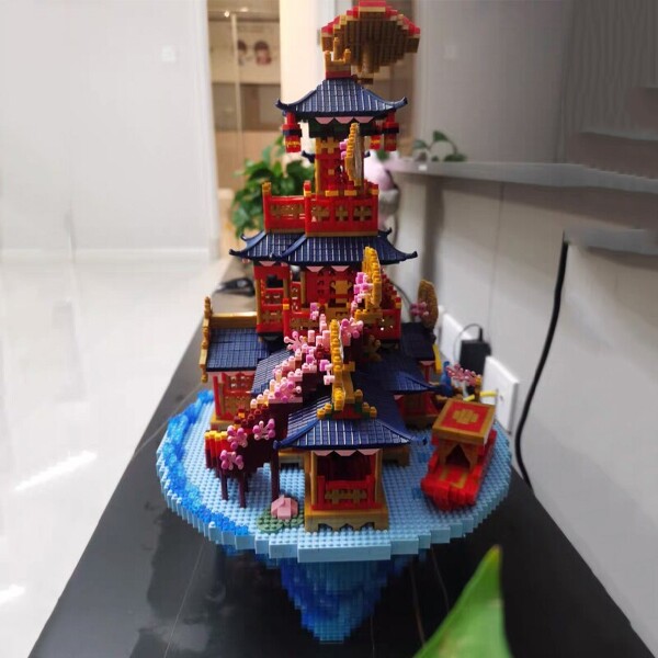 YZ 096 World Architecture Ancient Love Marriage Palace Cloud