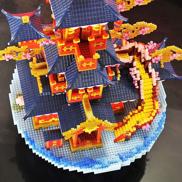 YZ 096 World Architecture Ancient Love Marriage Palace Cloud