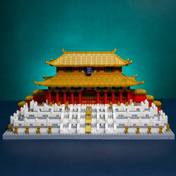 YZ 66536 World Architecture Hall of Supreme Harmony Palace Model