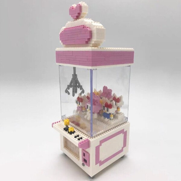 ZRK 7809 Playground Heart Clip Doll Machine Catcher Cat Doll