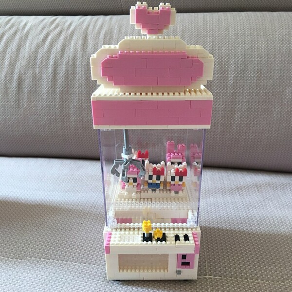 ZRK 7809 Playground Heart Clip Doll Machine Catcher Cat Doll