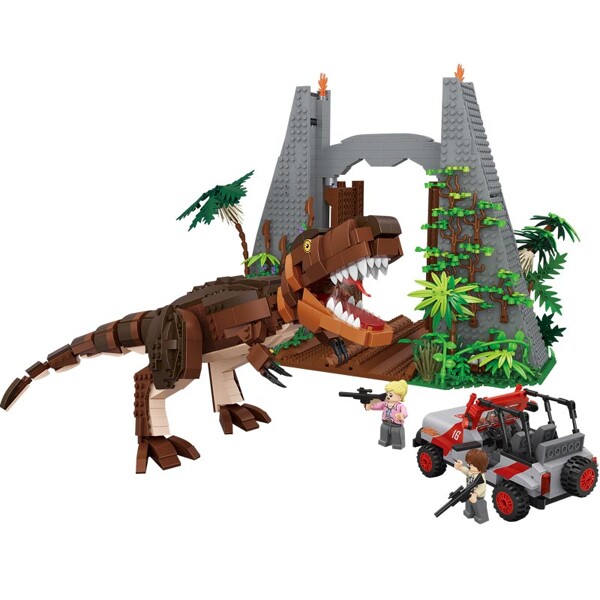 LOZ 1076 The Jurassic Quest When Dinosaurs Ruled The Earth