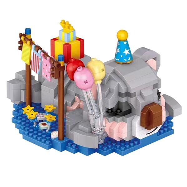 LOZ 8902 Koala Birthday Party Lying Cartoon