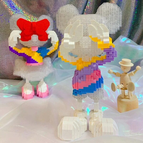 LP 210657 Disney Mickey Mouse Girl Doll With LED Light