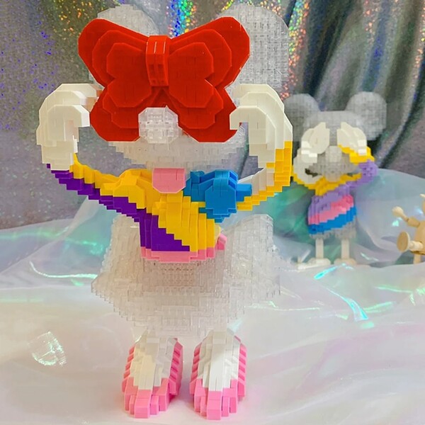 LP 210657 Disney Mickey Mouse Girl Doll With LED Light