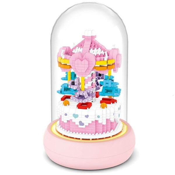 Lboyu 7532 Heart Merry-go-round Carousel LED Light