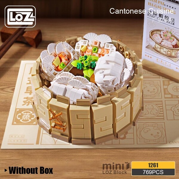 LOZ 1261 Cantonese Cuisine Golden Shrimp Dumpling King