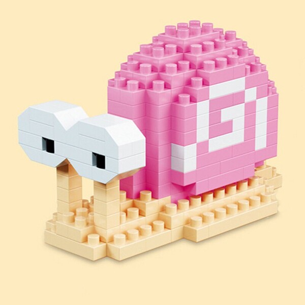 Daia 66885 Pink Snail Mollusc Shell