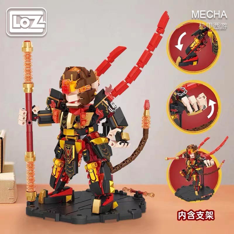 LOZ 2183 Mecha Sun Wukong Mech Journey to the West