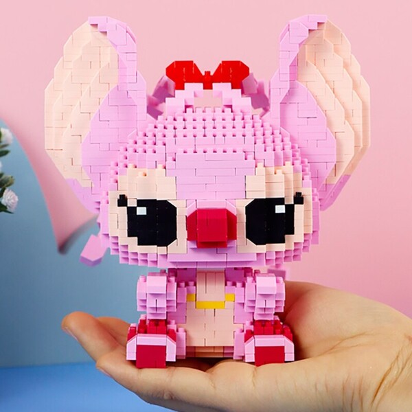 HC 9001 Pink Alien Dog Monster Sit