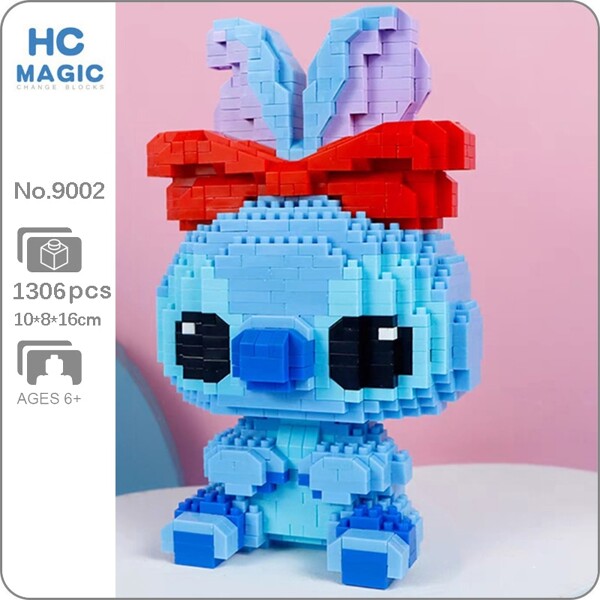 HC 9002 Blue Alien Dog Monster Sit
