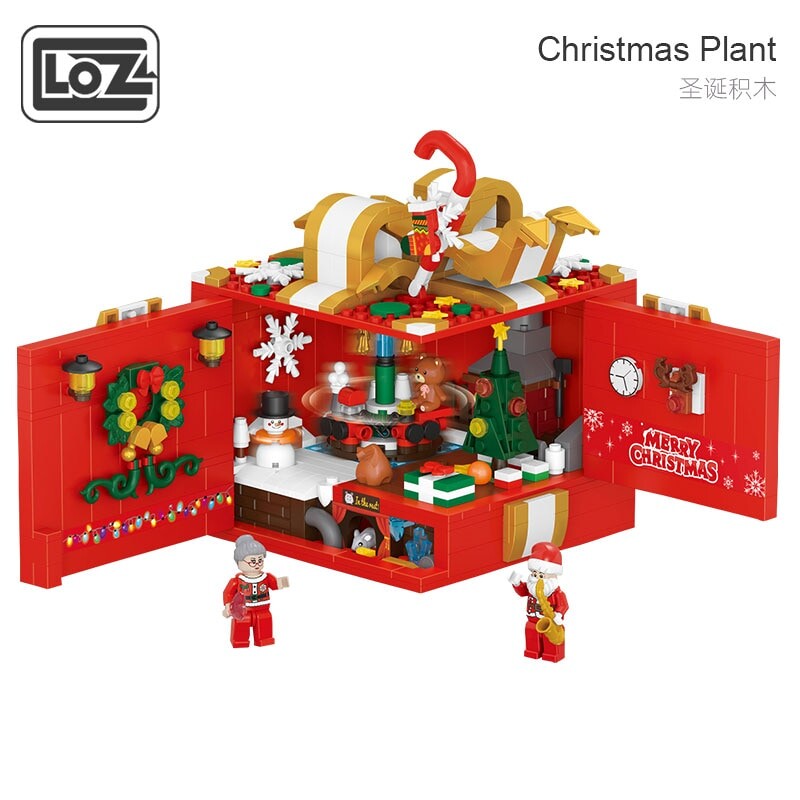 LOZ 1937 Christmas Gift Box