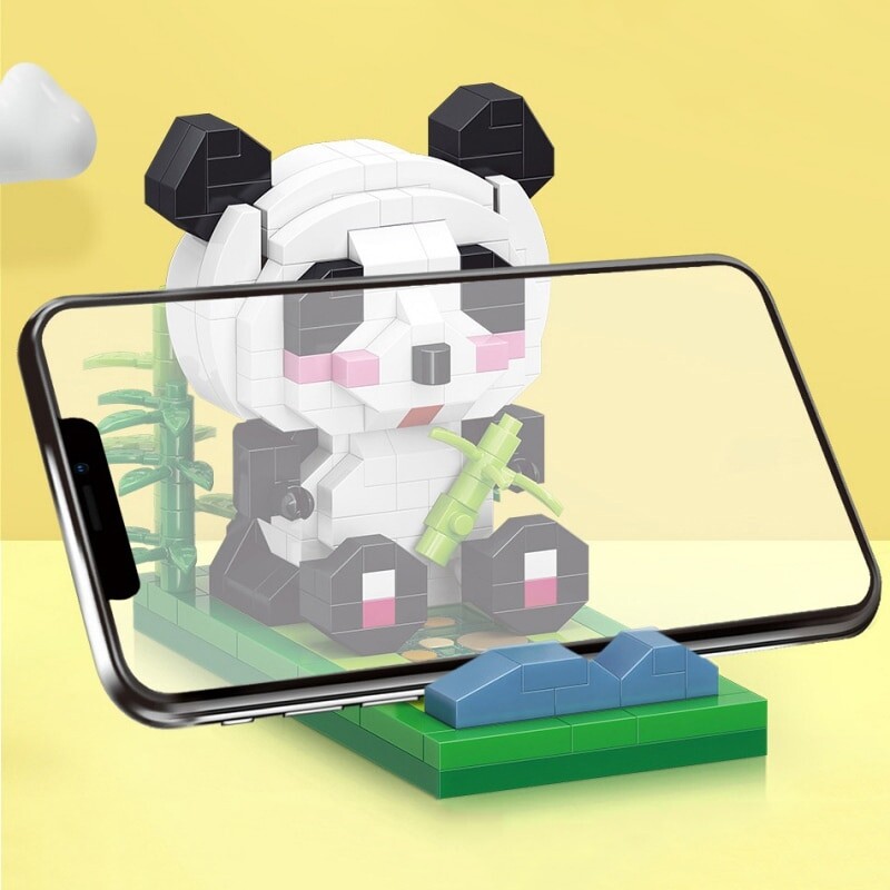 Moyu 93013 Panda Bamboo Mobile Phone Stand