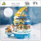 YZ 116  Moon Palace Cloud Pavilion Lantern Temple