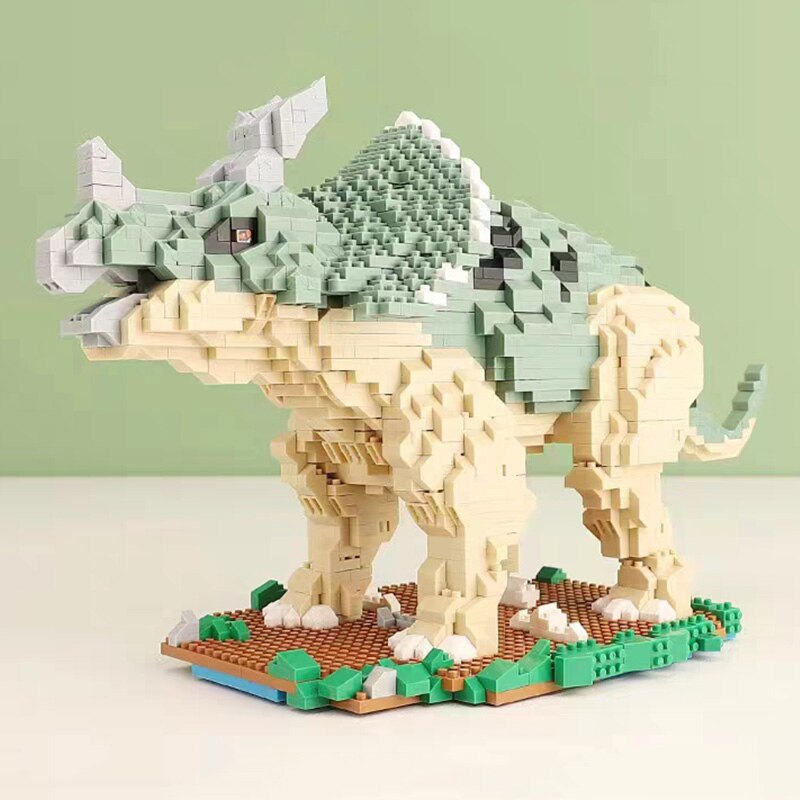 Construction lego Dinosaure tricératops