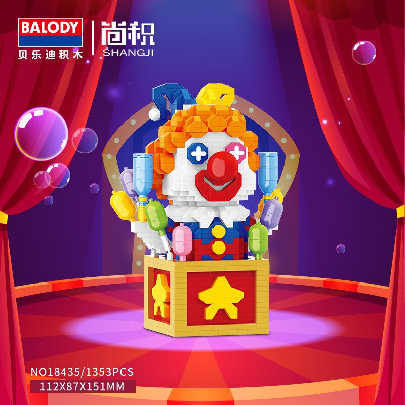Balody 18435 Acrobatic Troupe Clown In Box