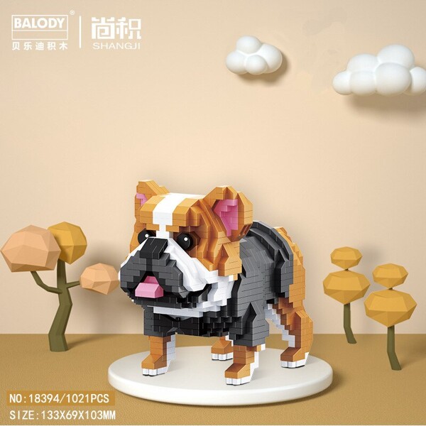 Balody 18391-18396 1 Set 6pcs Dogs