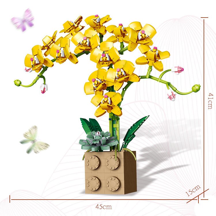 Moc 5010 Bonsai Orchid Flowers