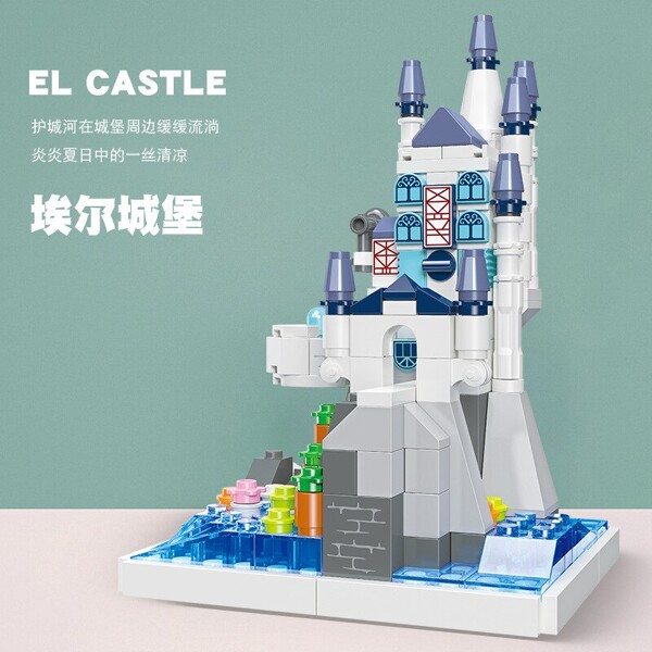 JIESTAR 37600 Mini Castle: Fantasy Castle