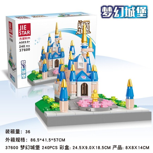 JIESTAR 37600 Mini Castle: Fantasy Castle
