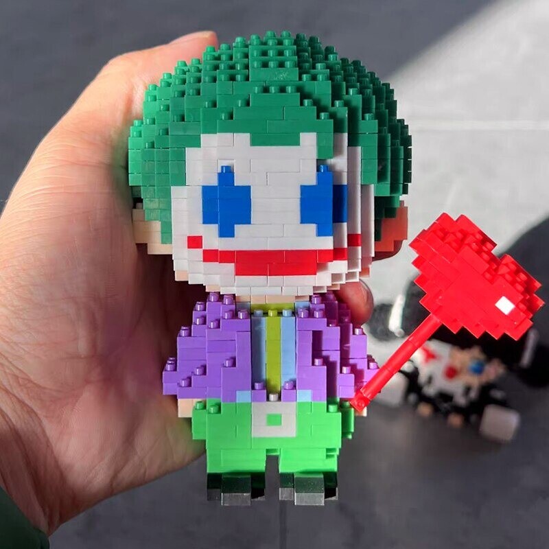 CLC 6726 Joker World Suit Clown Love Balloon Stand Smile