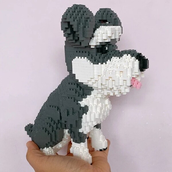Balody 16049 Standard Schnauzer Dog Puppy Pet